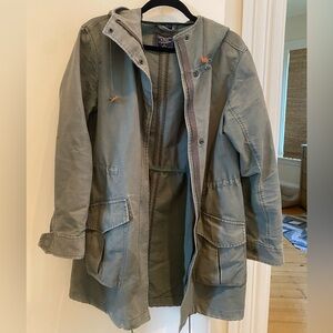 Abercrombie & Fitch Women's Khaki Green Jacket